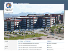 Tablet Screenshot of fef.mehmetakif.edu.tr